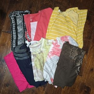 Lot of 8 Short Sleeve Tees - Plus Size